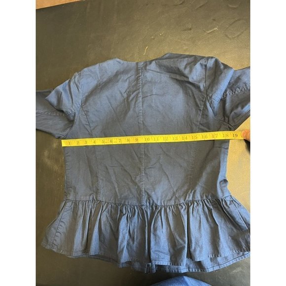 Market and Spruce‎ Laren Peplum Cargo Jacket Navy Size Small NWT stitch fix - Picture 10 of 10